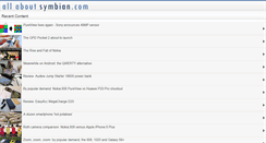 Desktop Screenshot of mobile.allaboutsymbian.com